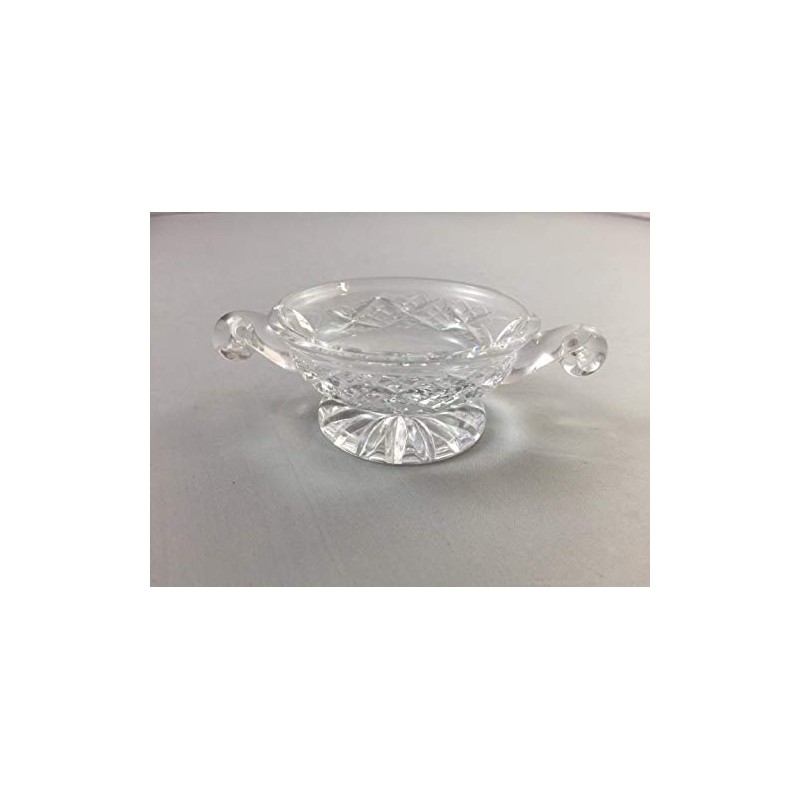 Hand Cut 24% Lead Crystal Scottish Quaish Loving Cup or