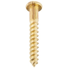 Hard-to-Find Fastener 014973132149 Slotted Round Wood Screws, 8 x 1-1/4, Piece-25