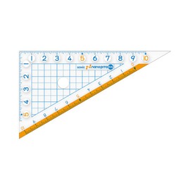 ソニック ナノピタ キッズ 三角定規 10cm