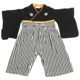 [Aenak] Miscellaneous Goods Ism Hakama Romper Boys First Eating First Festival Baby Clothes Hakama Coverall, yellow