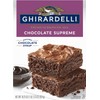Ghirardelli Chocolate Supreme Brownie Mix, 18.75 oz (531 g) (Pack