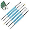 winmiya 6Pcs Dual-Sided Solder Assist Disassembly Tool PCB Cleaning Kit