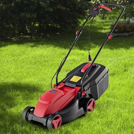 Costway 12-AMP Electric Lawn Mower Corded 13.5" Adjustable Height With Collection Box