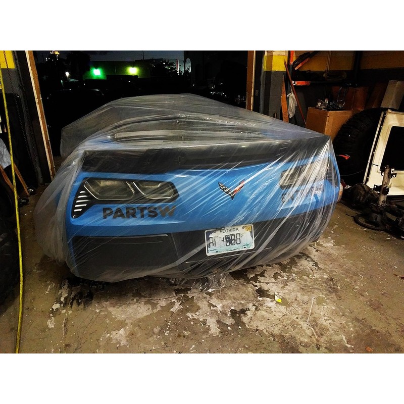 3 Pack Clear Plastic Car Covers – Disposable Waterproof Car