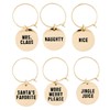 Santa Barbara Design Studio Christmas Wine Glass Charms Drink Tags
