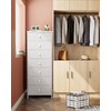 Crestlive Products Tall Dresser, 7-Drawer Fabric Storage Tower, Chests of