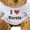 NEW - I LOVE KARATE - Teddy Bear - Cute