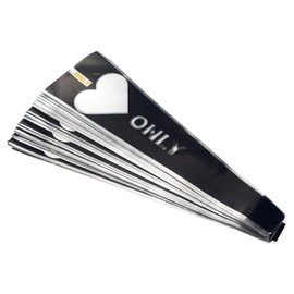 PATIKIL Flower Wrapping Paper, 120 Pack Single Rose Bouquet Floral Packaging Bag for Wedding Party, Black