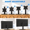 Rfiver Universal Swivel Tabletop TV Stand for Flat Screens 23