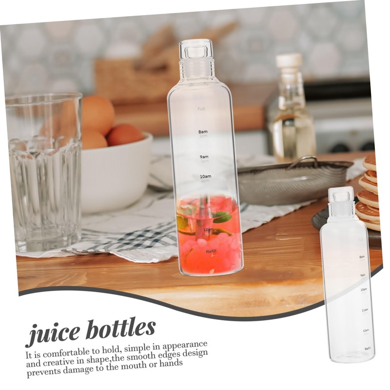 BIUDECO Hydration Tracker Water Bottle Portable Plastic Drinking Cup with