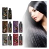 Champú Teñir Cabello Negro Eeloe Rojo Vino