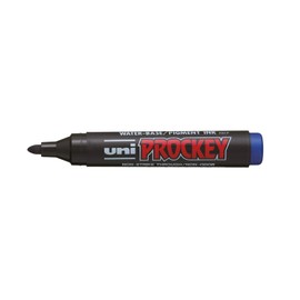 uni-ball 242438000 1.2-1.8 mm PM-122 Prockey Bullet Tip Permanent Markers - Assorted Colours (Pack of 4)