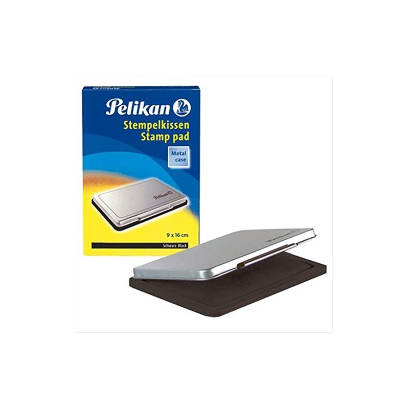 Ink Pad 1 Black Metallic Casing 9 x 16 cm