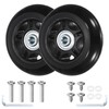Luggage Suitcase Replacement Wheels [2pcs] - 75 x 24 mm
