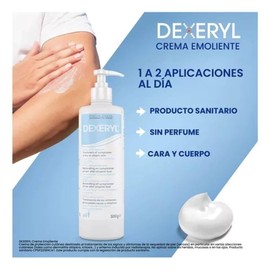 Crema emoliente Dexeryl piel seca 500 g
