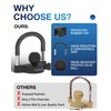 TOPICK Keyed Alike Trailer Coupler Lock Set, Trailer Lock Kit