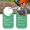M METERXITY 2-Pack Chainsaw Scrench 13mm by 19mm Steel Combination