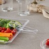 [Clear Tongs 7.5'' Inches] Plasticpro 7.5'' Serving Tongs Heavy Duty