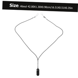 Baluue 3sets Clip Holder Rope Amplifier Lanyard Abs/nylon Prevent Loss 3pcs*3