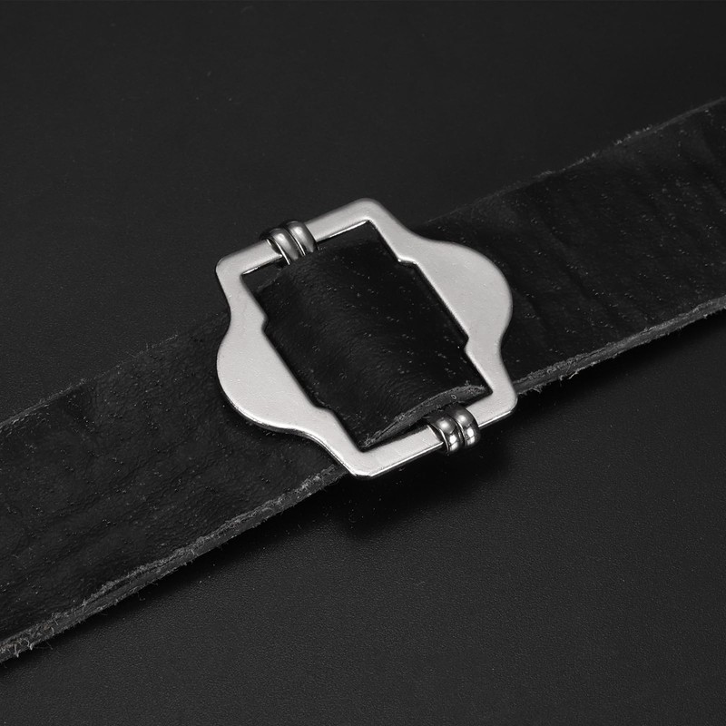 sourcing map 8Pcs Metal Adjuster Slide Buckles, 30mm Webbing Strap