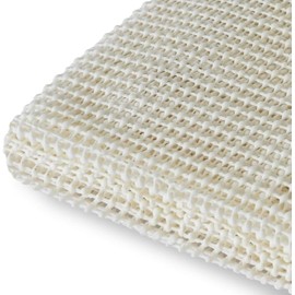 Non-Slip Rug Underlay Mat, Carpet Grip Pad, Cream, cut to fit anti slip mat, rug carpet door mat gripper