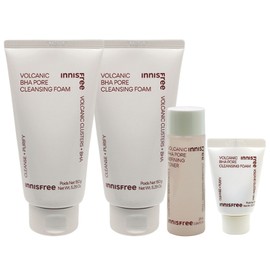 Innisfree Volcanic Pore Baja Cleansing Foam 150g 2pcs+ / 이니스프리 화산송이 모공 바하 클렌징 폼150g 2개+