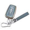 CHENZLIN 2-Pack for Toyota Key Fob Cover Keychain Accessories 4-Button