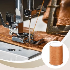 Waxed Thread for Leather Crafts 8 Colors, 0.45 mm Thickness 87 Yards Sewing Cord, High Strength Stitching Thread, Hand Sewing String for DIY Bookbinding Leather Projects