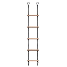 ChengFu Swing Rope Ladder, Kids Climbing Rope Ladder, Hanging Rope Ladder, Obstacle Rope Ladder for Kids Climbing Game Hanging Ladder for Swing Accessories (2 Hooks)