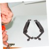 COOLHIYA 2pcs Support Hinge Chest Hinges Lid Support Stay Hinges