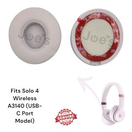 For Beats Solo 4 Wireless OEM Beats Solo 4 Wireless A3140 Ear Pad Muff Cushion Replacement Cloud Pink Part