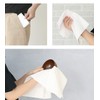 KOMESICHI White Plain Tenugui Oka Fabric Set of 5, Approx.