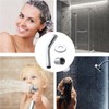 Oiieco Shower Head Extension Arm, Stainless Steel Handheld Shower Extension