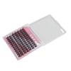 84 Clusters 14mm False Eyelashes D Curly Dense Hair DIY