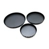 Double-sided coating detachable round tart mold No. 1, No. 2,