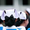 Haysandy Nurse Costume Set - 10 White Nurse Caps with