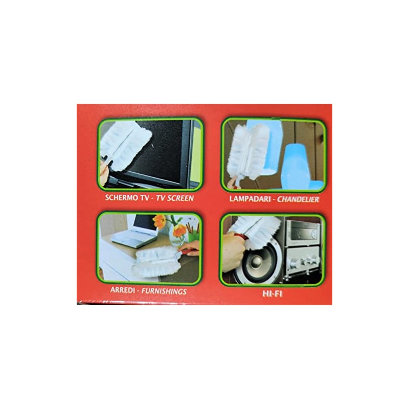 Tonkita Fluffy Duster Starter Pack | 1 Handle + 10