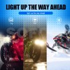 SOFOC -PH11 Motorcycle/Car ATV Headlight Fog Light Replacement High Beam