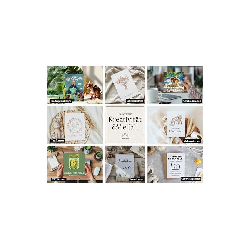 WBdesignz Mourning Card with Envelope - Mourning Card with Saying