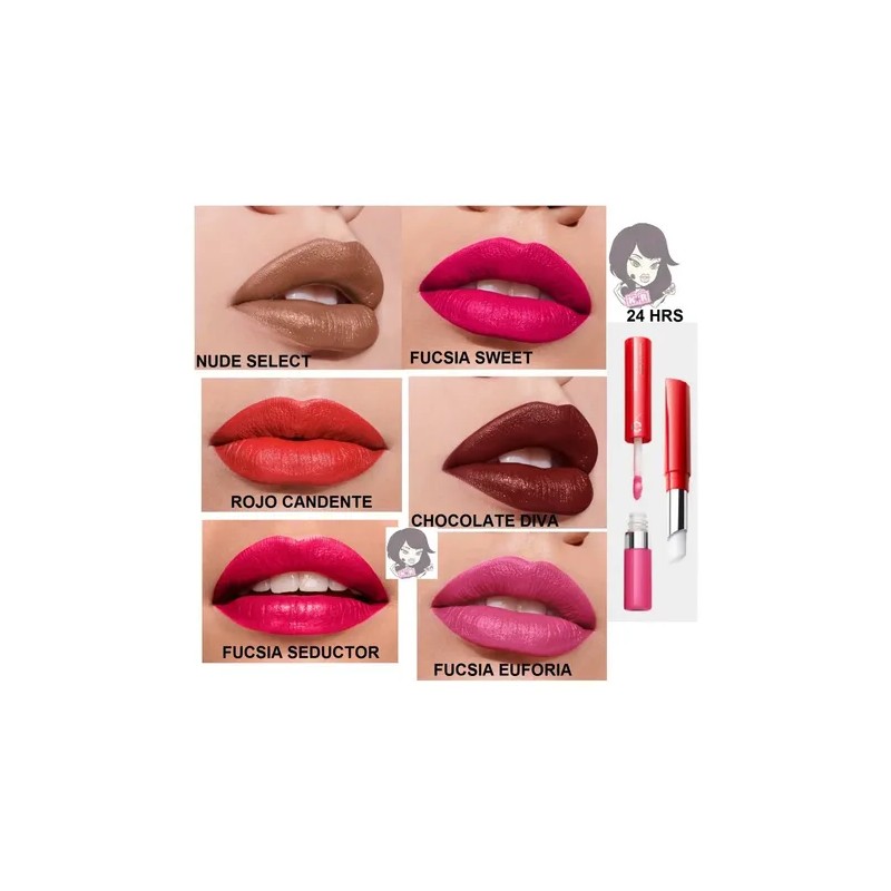 Color Fix Labial Duo Tattoo Esika Indeleble