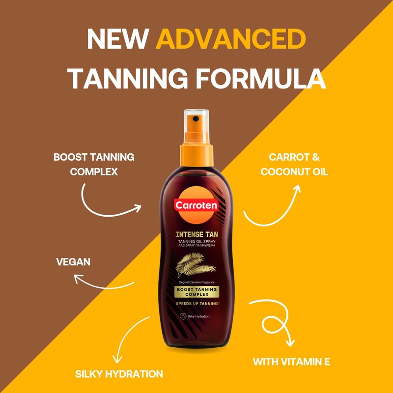 Carroten Carroten Intensive Tanning Oil 150 ml - Tan Accelerator