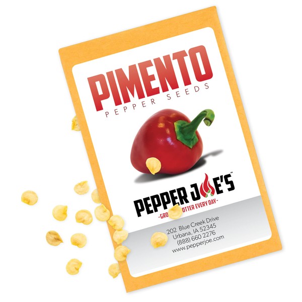 Pepper Joe’s Pimiento Pepper Seeds ­­­­­– Pack of 10+ Sweet