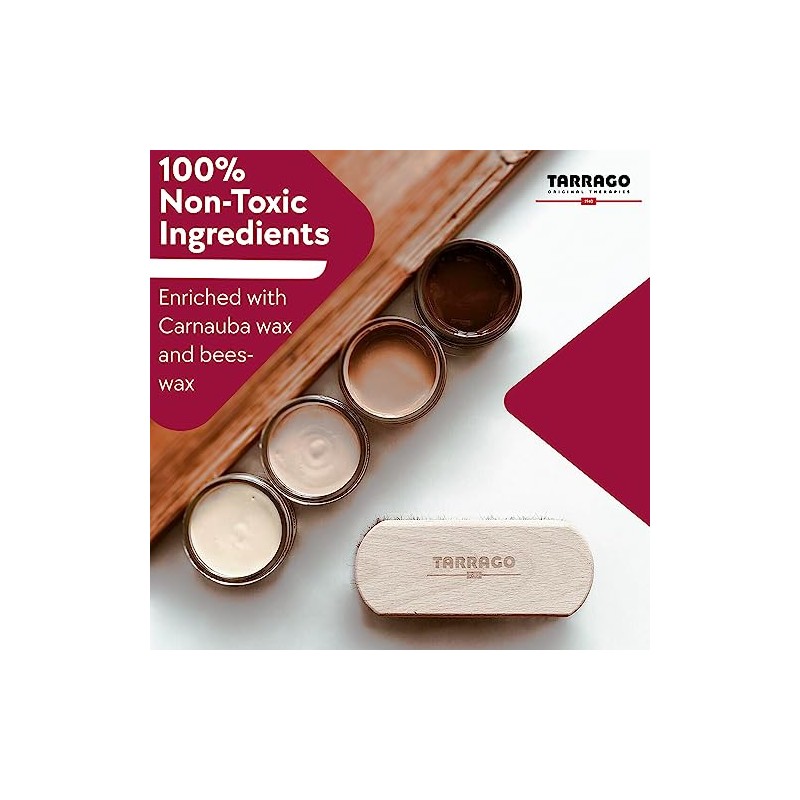 Tarrago Schuhcreme, Unisex, für Erwachsene, Tiegel mit 50ml