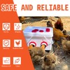 Chicken Feeders No Waste Automatic Chicken Feeder DIY Automatic Poultry