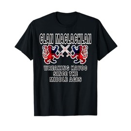 MacLachlan Scottish Tartan Scotland Family Clan Name T-Shirt