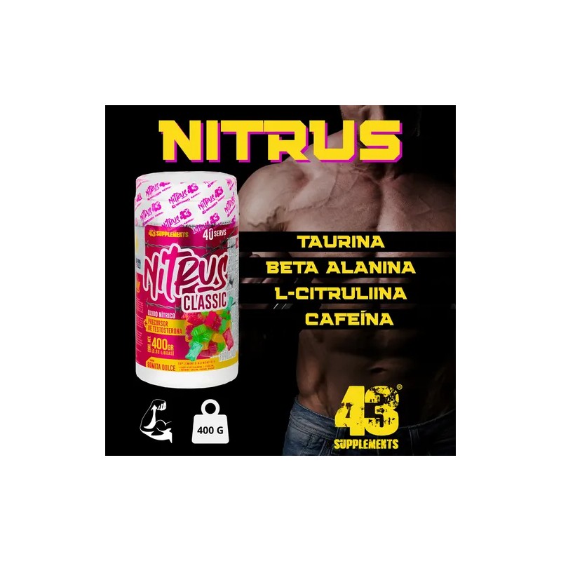 Nitrus Classic Óxido Nítrico Precursor De Testosterona 43