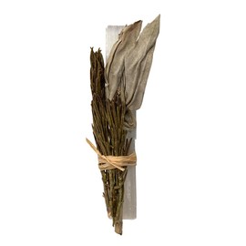 VIE Mini Smudge Cluster, White Sage with Rosemary and Selenite Wand 4", Pack of 2