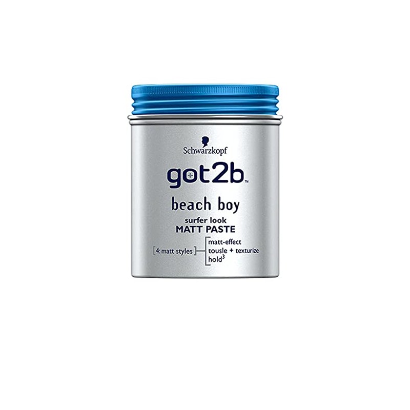 Schwarzkopf - Schwarzkopf Got2b Beach Boy Matt Paste Surfer Look