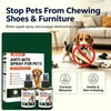 SECIVLOT Bitter Apple Spray for Dogs, No Chew Training Aid