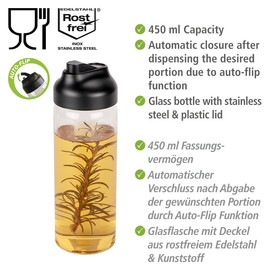 WENKO Flip Oil & Vinegar Dispenser 0.45 L